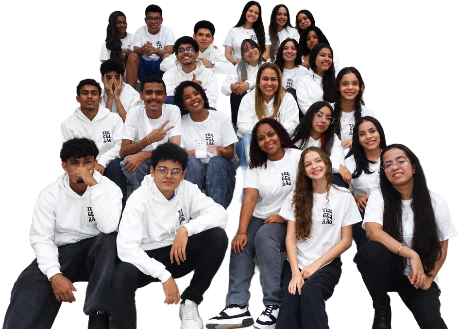Alunos da Turma Cristal